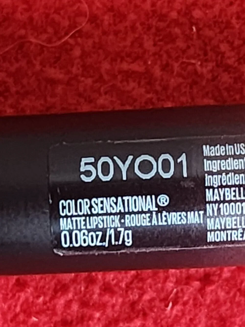Maybelline NY Ultimatte Color Sensational Matte Lipstick 1.7g Nbr 388 More Mocha